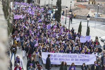 Toledo clama por la igualdad en un 8M dividido de nuevo