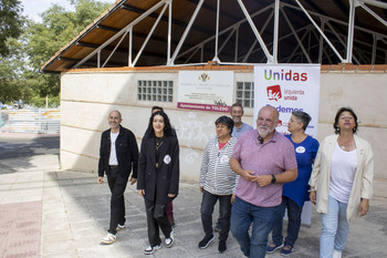 IU promete acabar el arreglo del pabellón de San Lázaro