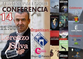 Lorenzo Silva ofrece mañana una conferencia en Talavera