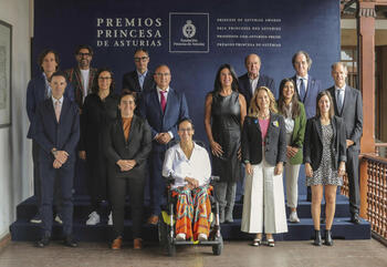 Sandra compite con 24 deportistas por el Princesa de Asturias