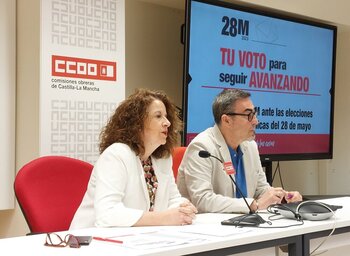 CCOO pide que las urnas se llenen de votos progresistas