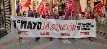 Los sindicatos insisten en la subida de salarios el 1 de Mayo