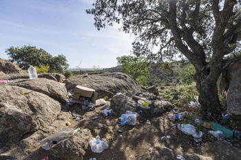 Recogidas más de nueve toneladas de basura en el Valle