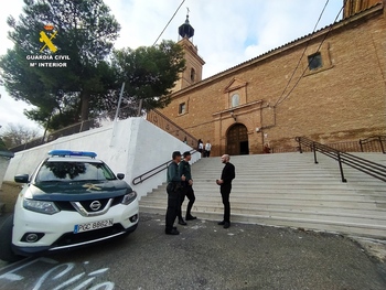 Operación Feligrés: Detenido por robo en la iglesia de Cebolla