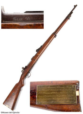 Un fusil ‘de otra guerra’: Mauser alemán G 98