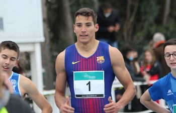 Lucas Búa es el  líder europeo del año en 400 metros