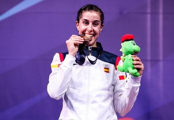 Carolina Marín, campeona de los Juegos Europeos