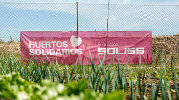 Sube la demanda y producción de los huertos solidarios Soliss
