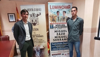 Lominchar presenta el debut con caballos de Miguel Serrano