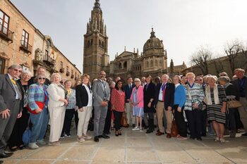 Velázquez recibe a la Asociación de alcaldes de Londres