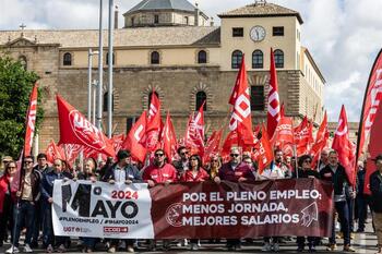 Los sindicatos piden pleno empleo y mejores jornada y salarios