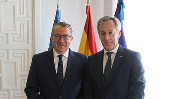 Eurocaja se reúne con presidente de la Diputación de Alicante