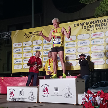 Juan López, campeón de España de 10 kilómetros