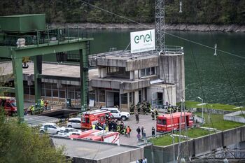 Tres muertos al explotar una central hidroeléctrica italiana