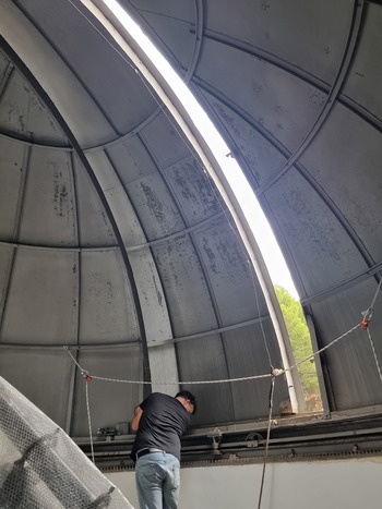 Astrohita automatiza la cúpula histórica del Real Observatorio