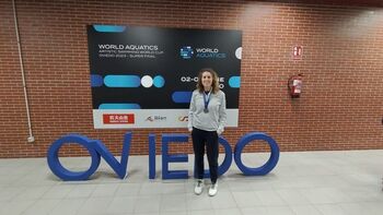 Helena Rubio regresa del Nacional Máster con una plata