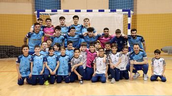 El FS Talavera presentó a su equipos alevines
