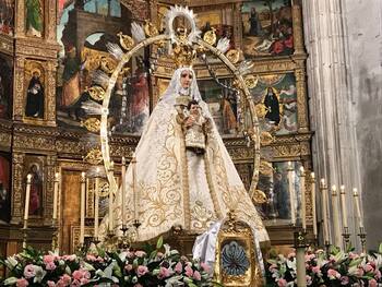 La Virgen de la Paz inicia sus cultos anuales en Toledo