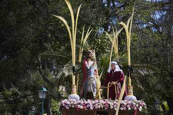 La procesión de 'La Borriquita' contará con un tramo sin ruido