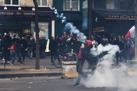 Las imágenes de las protestas en Francia